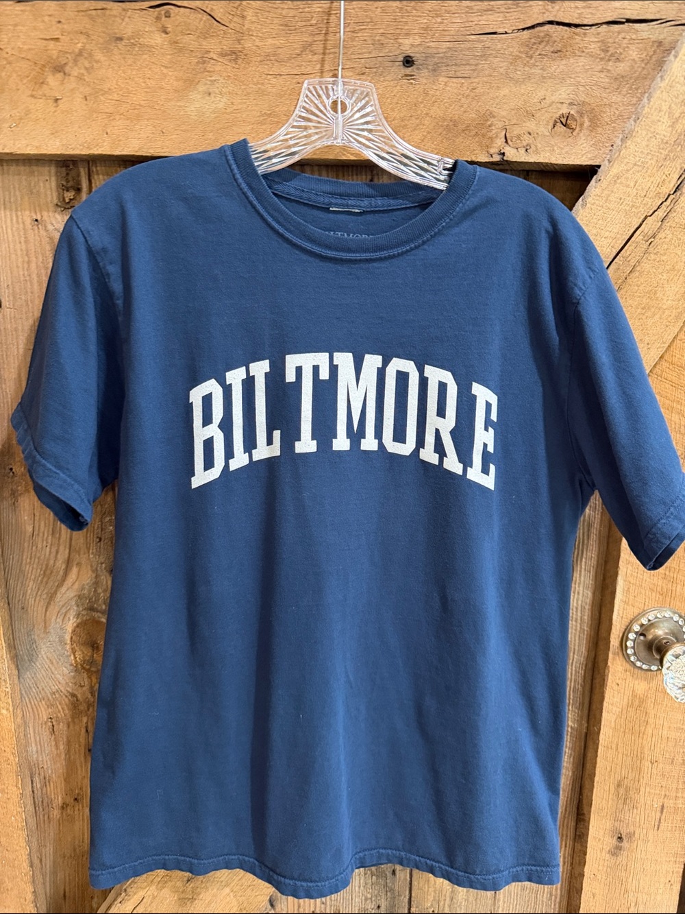 Biltmore Navy Blue Crew Neck Tee